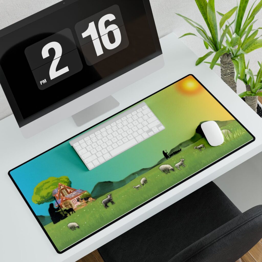 A - El Pastor Desk Mat